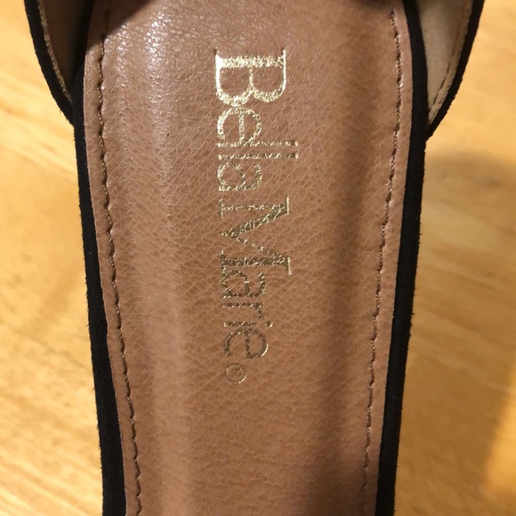 Bella Marie Faux Suede Peep Toe Heel - Picture 7 of 12